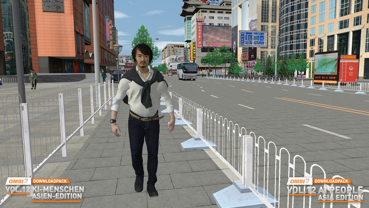 OMSI 2: Downloadpack Vol.12 – AI-People: Asia Edition
