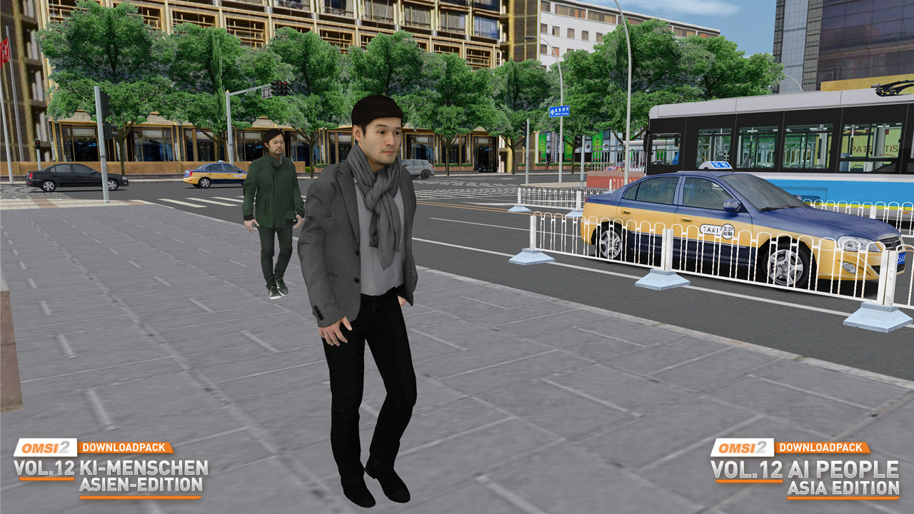 OMSI 2: Downloadpack Vol.12 – AI-People: Asia Edition
