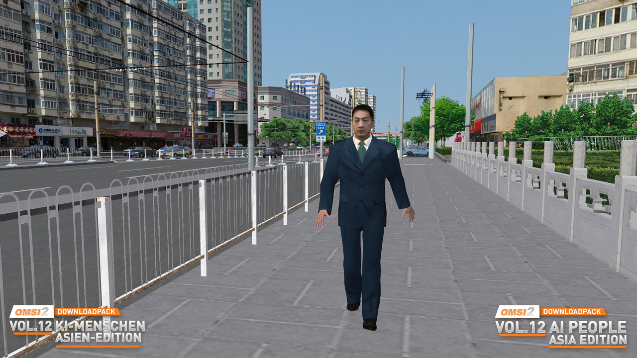 OMSI 2: Downloadpack Vol.12 – AI-People: Asia Edition