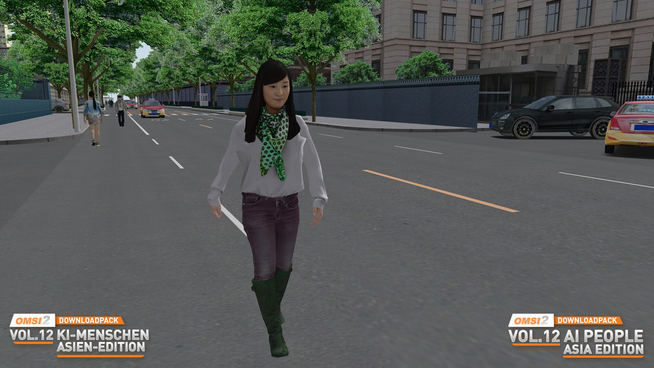 OMSI 2: Downloadpack Vol.12 – AI-People: Asia Edition