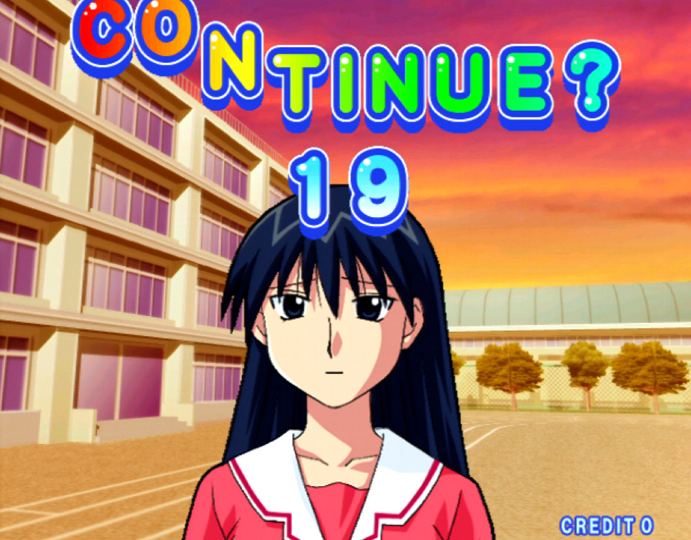 Azumanga Daioh Puzzle Bobble