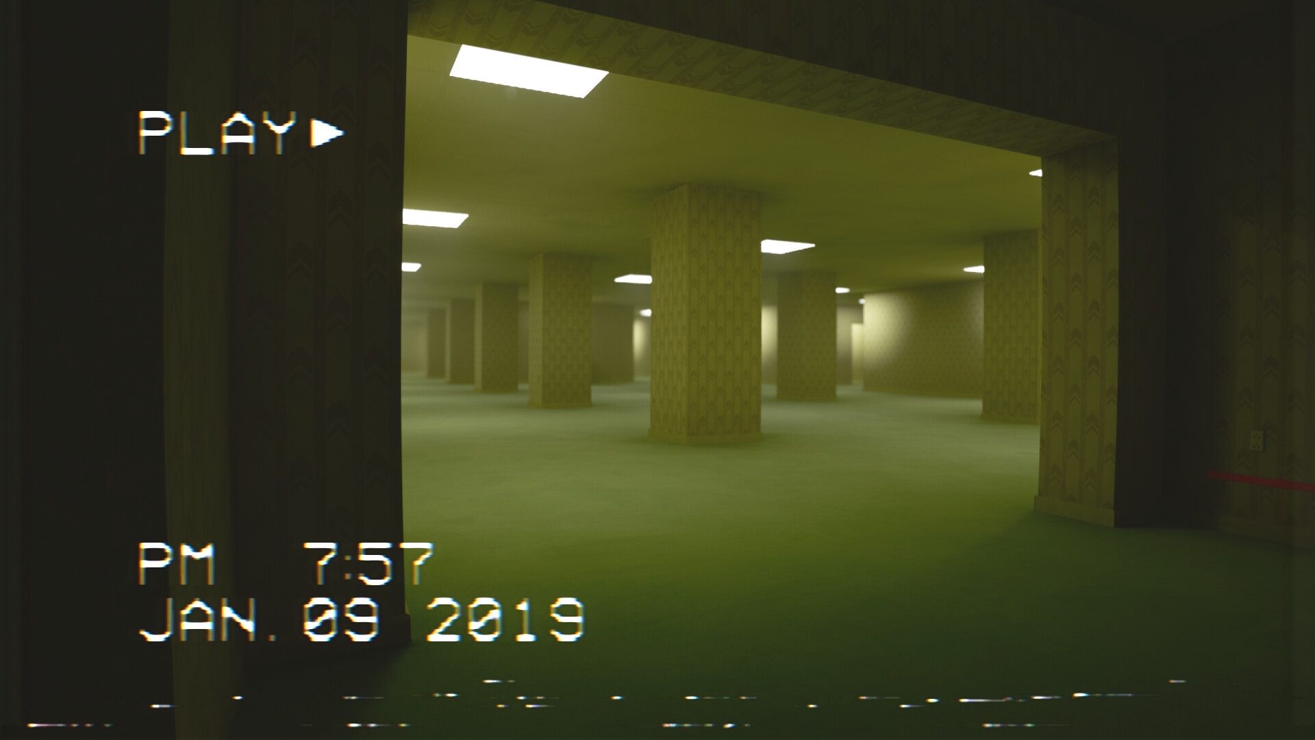 The Backrooms Footage