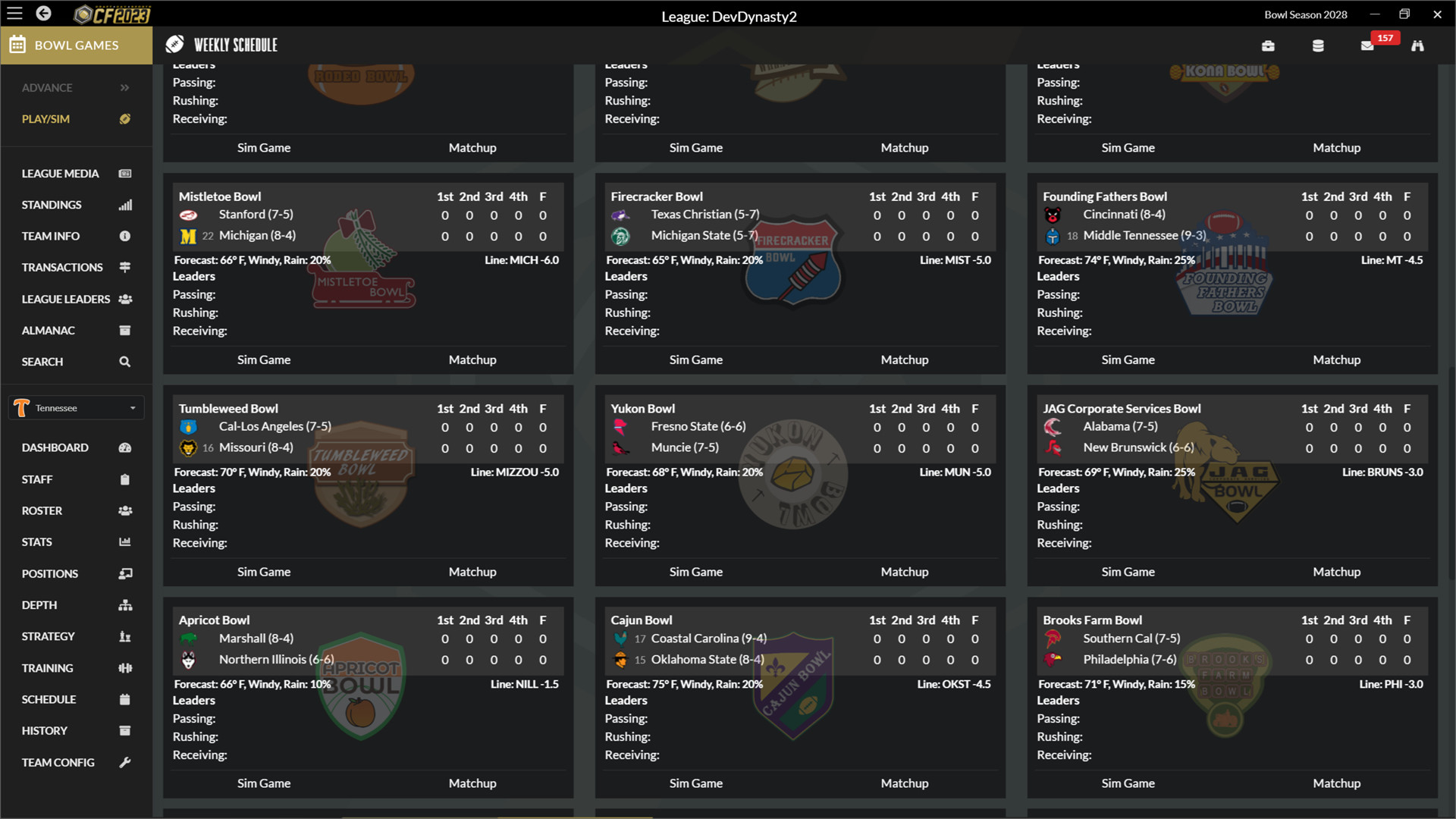 Draft Day Sports: College Football 2023