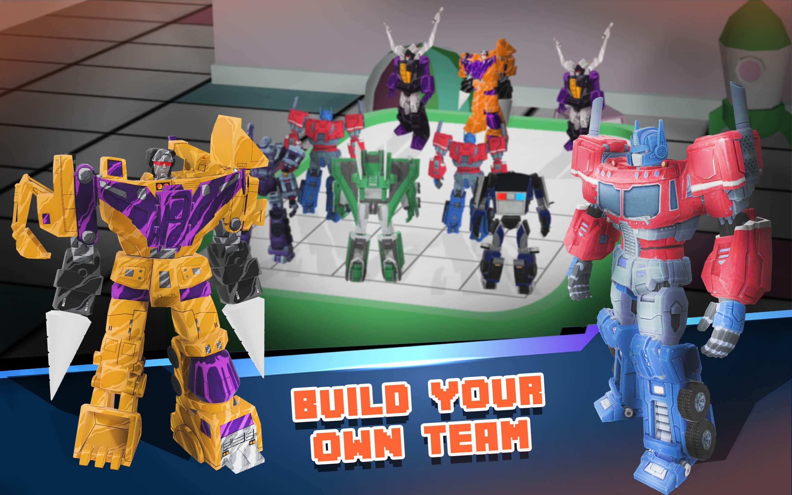 Superhero Robot Merge Master