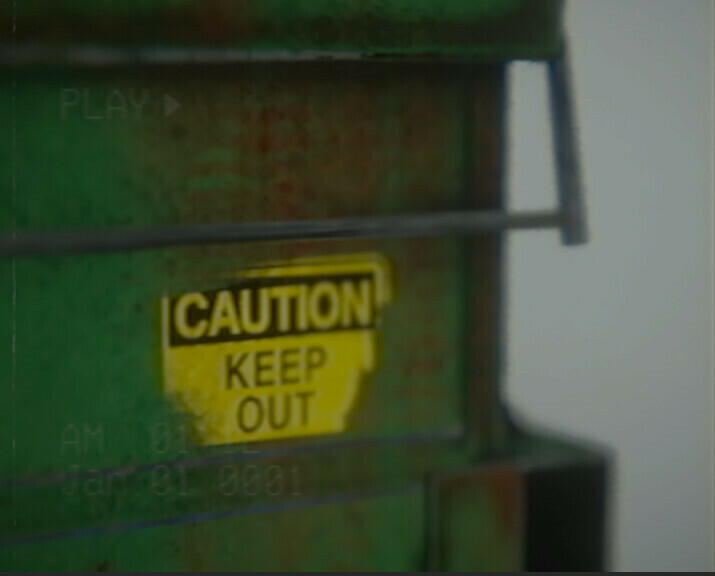 Backrooms VHS