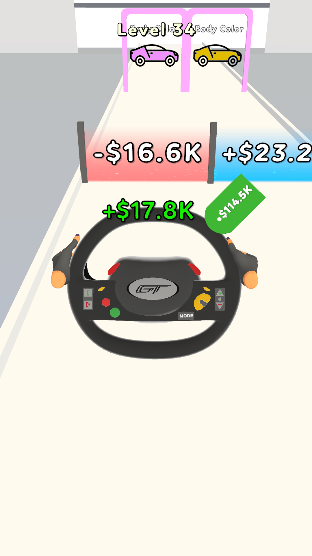 Steering Wheel Evolution