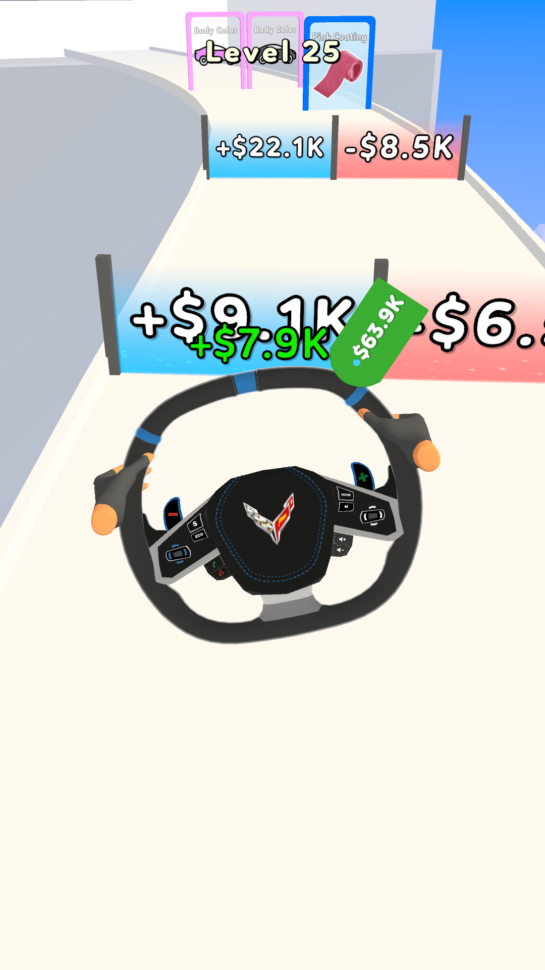 Steering Wheel Evolution