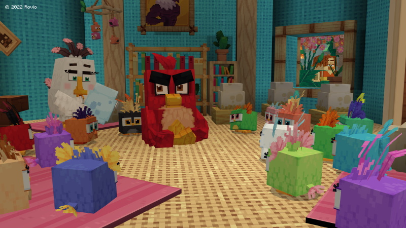 Minecraft: Angry Birds