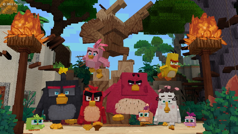 Minecraft: Angry Birds