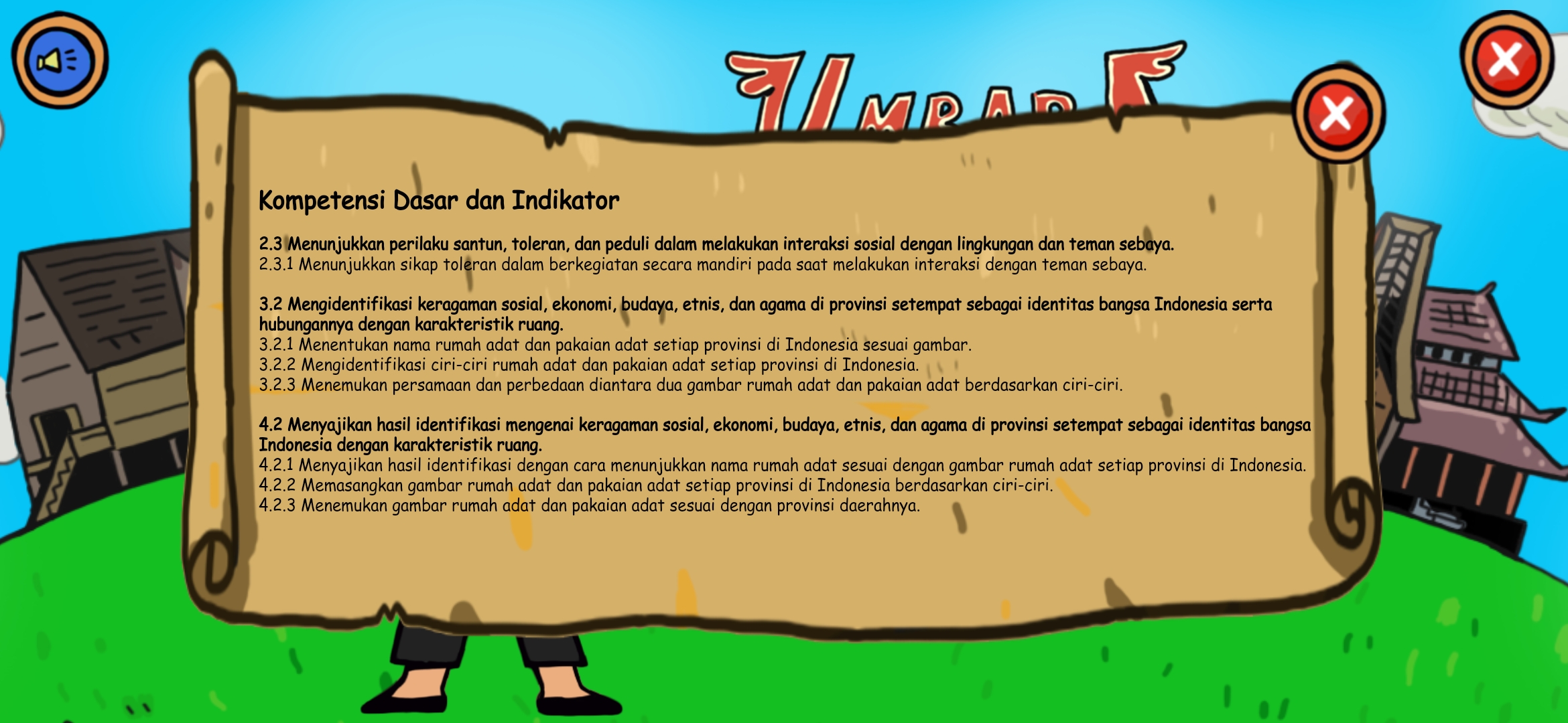 Umbara the Indonesian Child