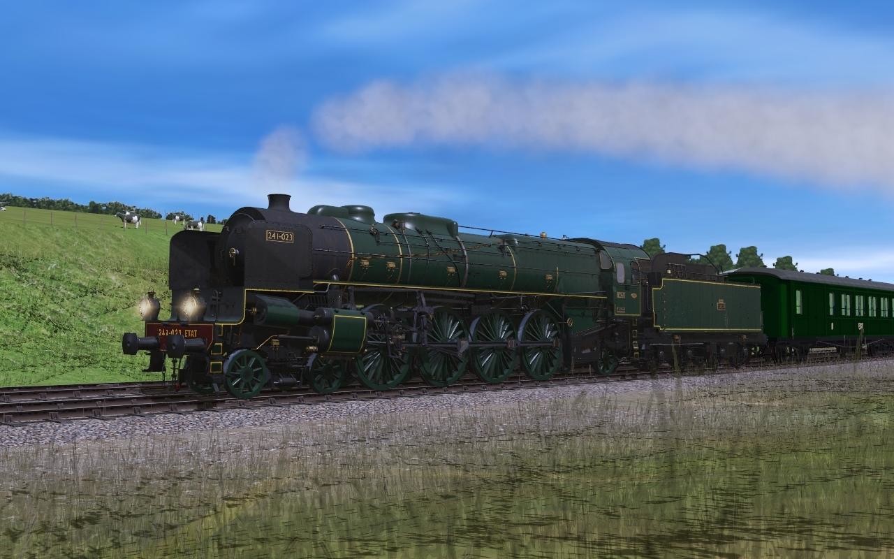 Trainz Plus: Est/Etat 241A Mountain Locomotives