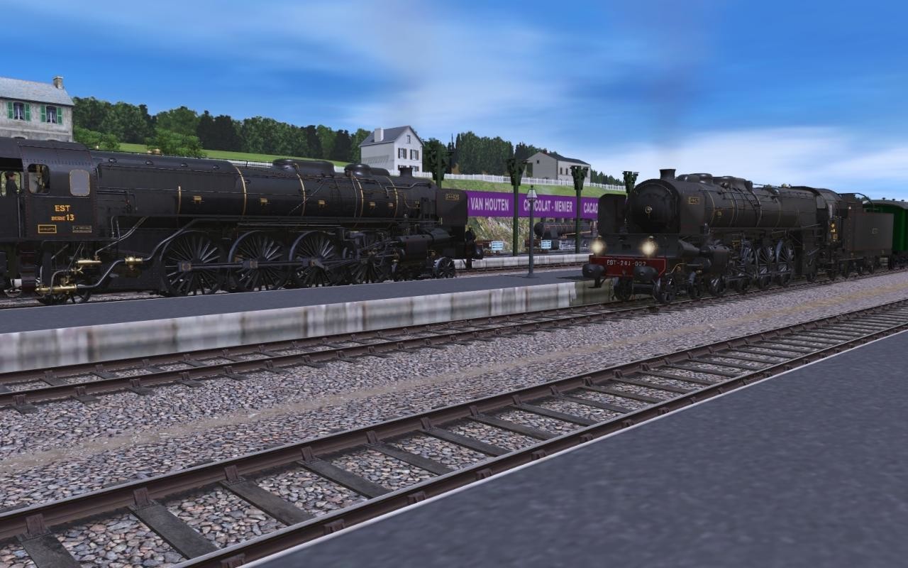 Trainz Railroad Simulator 2022: Est/Etat 241A Mountain Locomotives