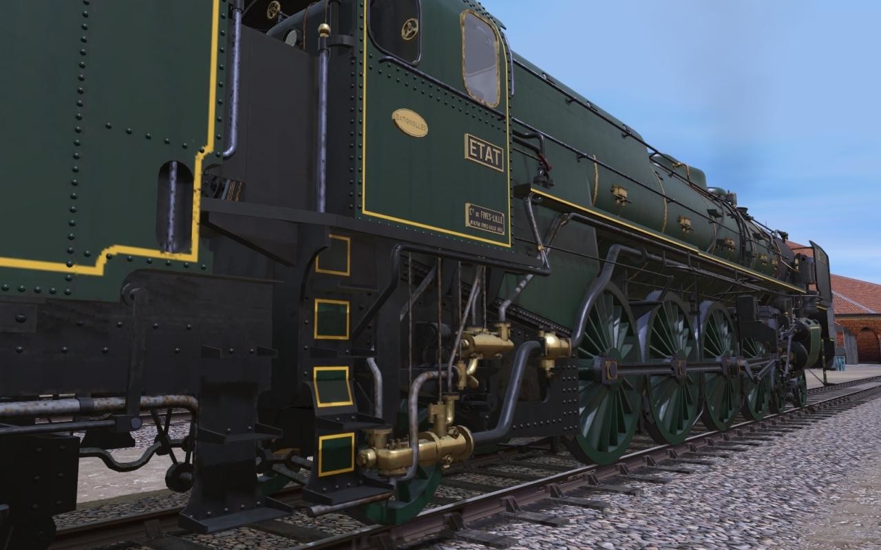 Trainz Railroad Simulator 2022: Est/Etat 241A Mountain Locomotives