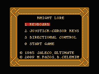 Knight Lore Remake