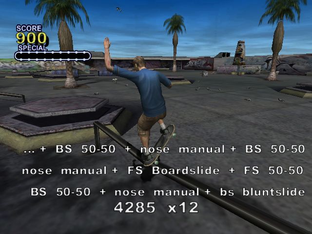 Tony Hawk’s Pro Skater 2x