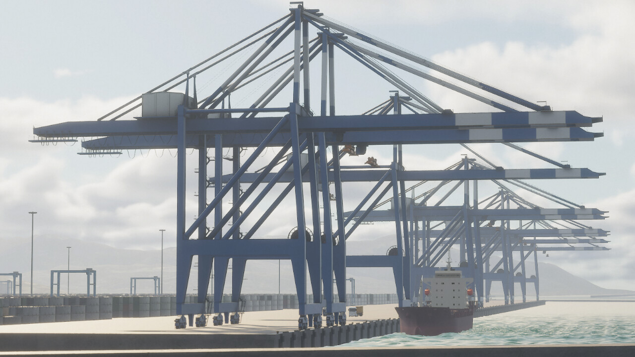 Port Cranes: Container Age