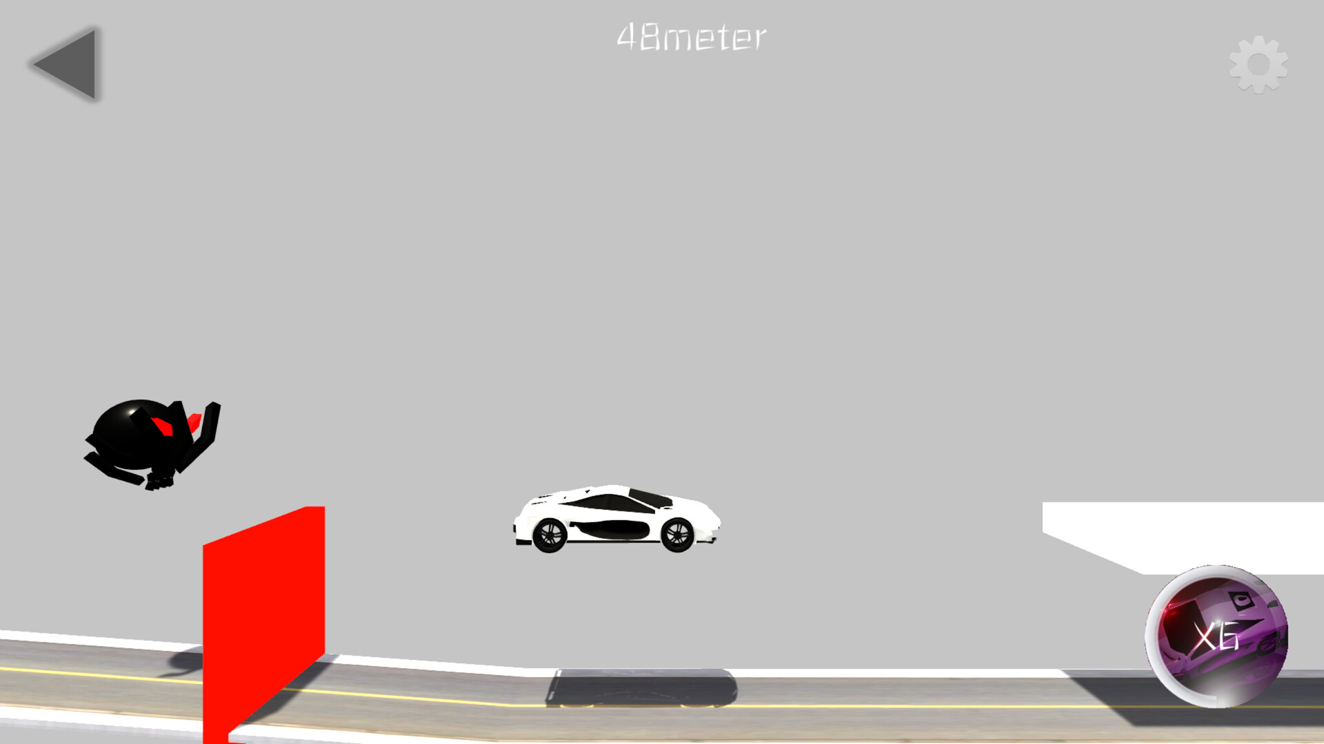 Bounce racing car