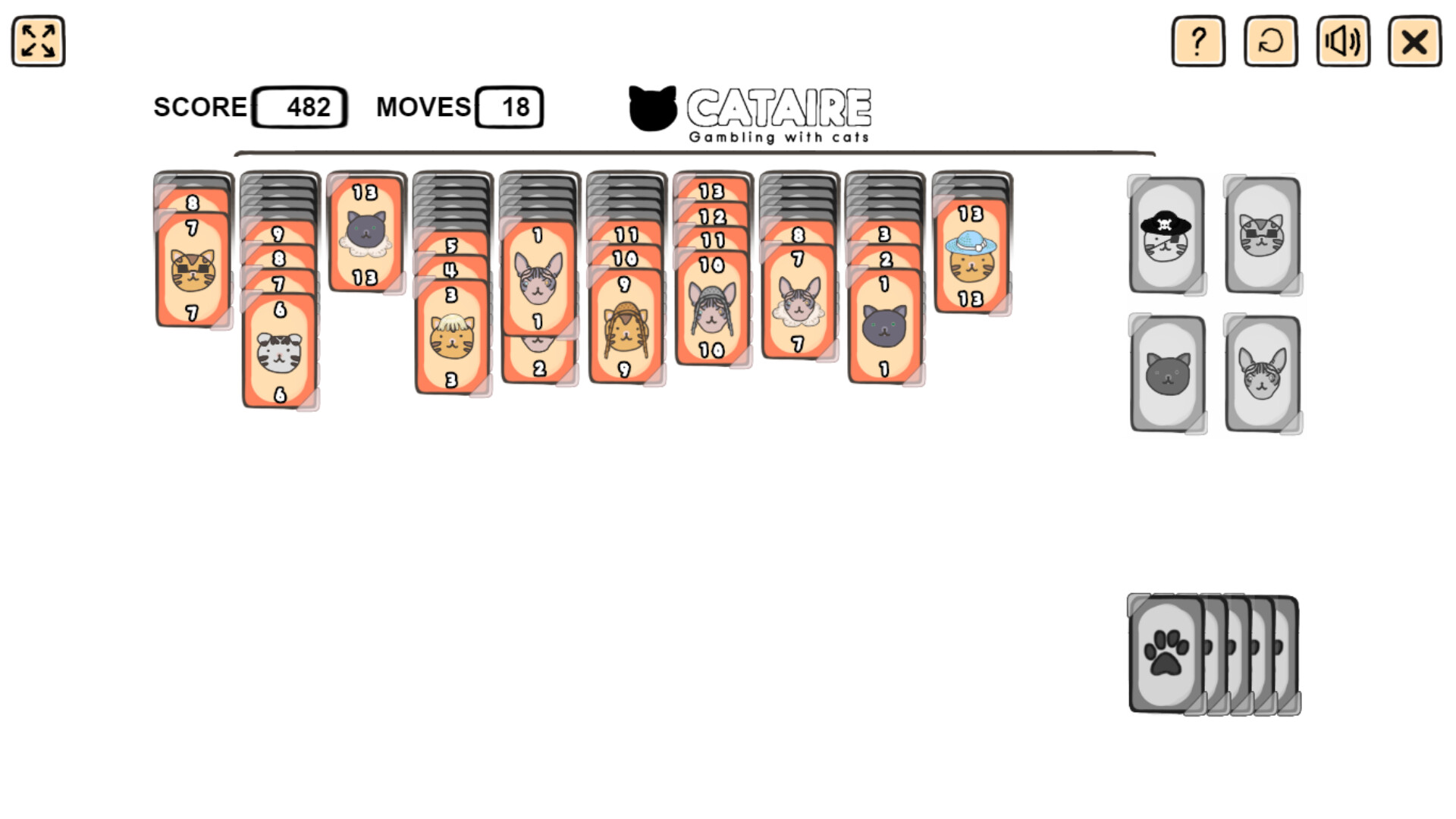 Cataire: Gambling with cats