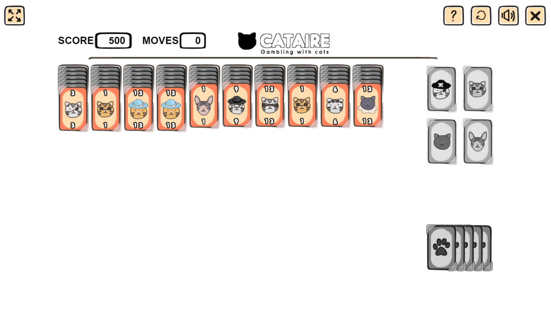 Cataire: Gambling with cats