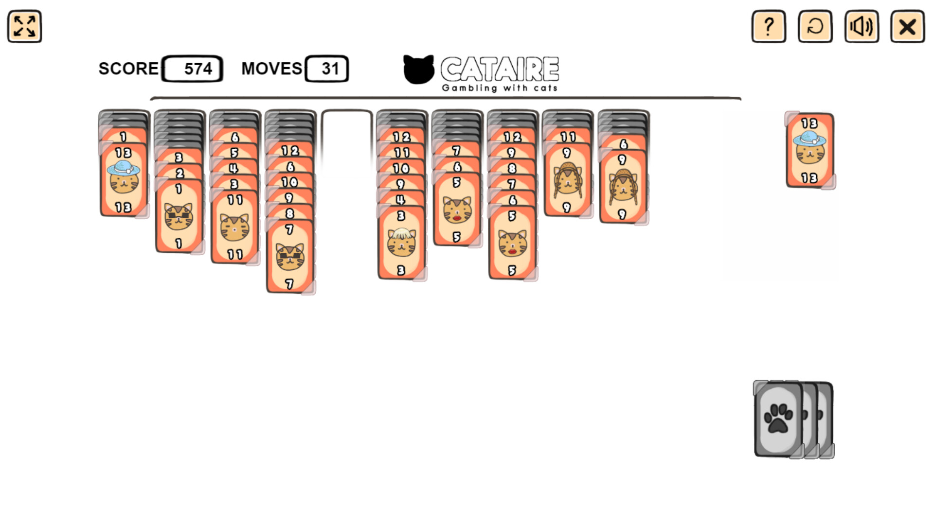 Cataire: Gambling with cats