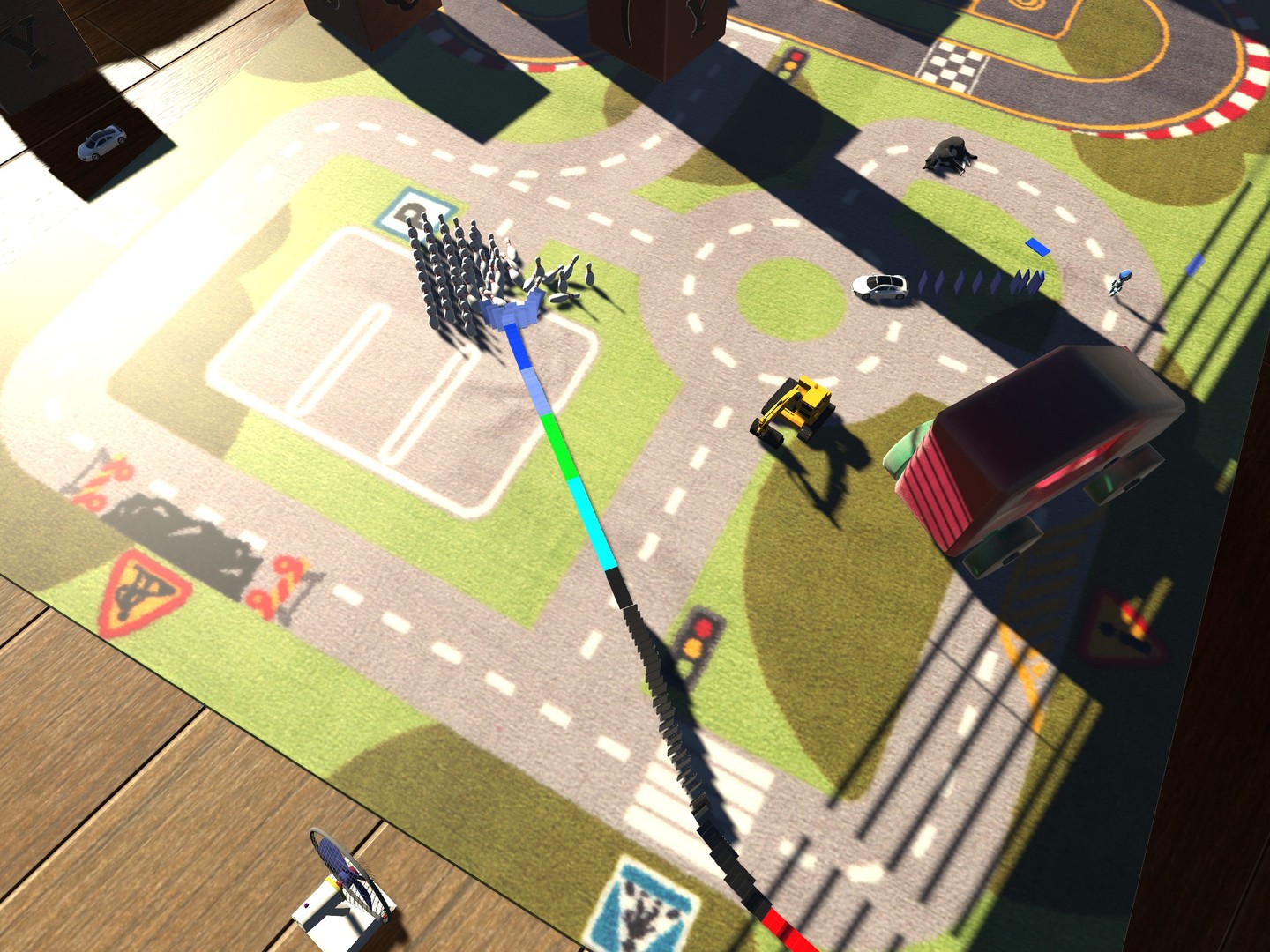 Super Domino Effect 3D