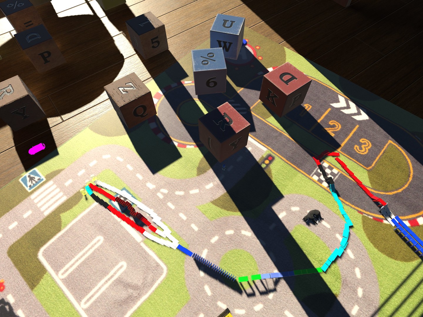 Super Domino Effect 3D