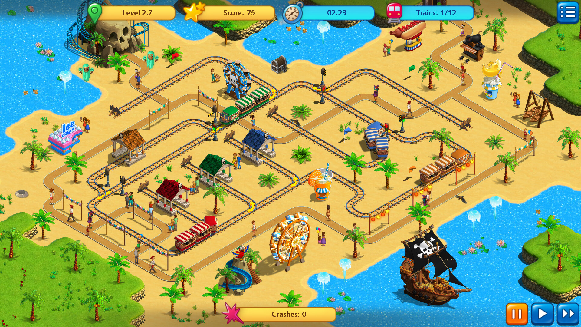 Railway Fun: Adventure Park