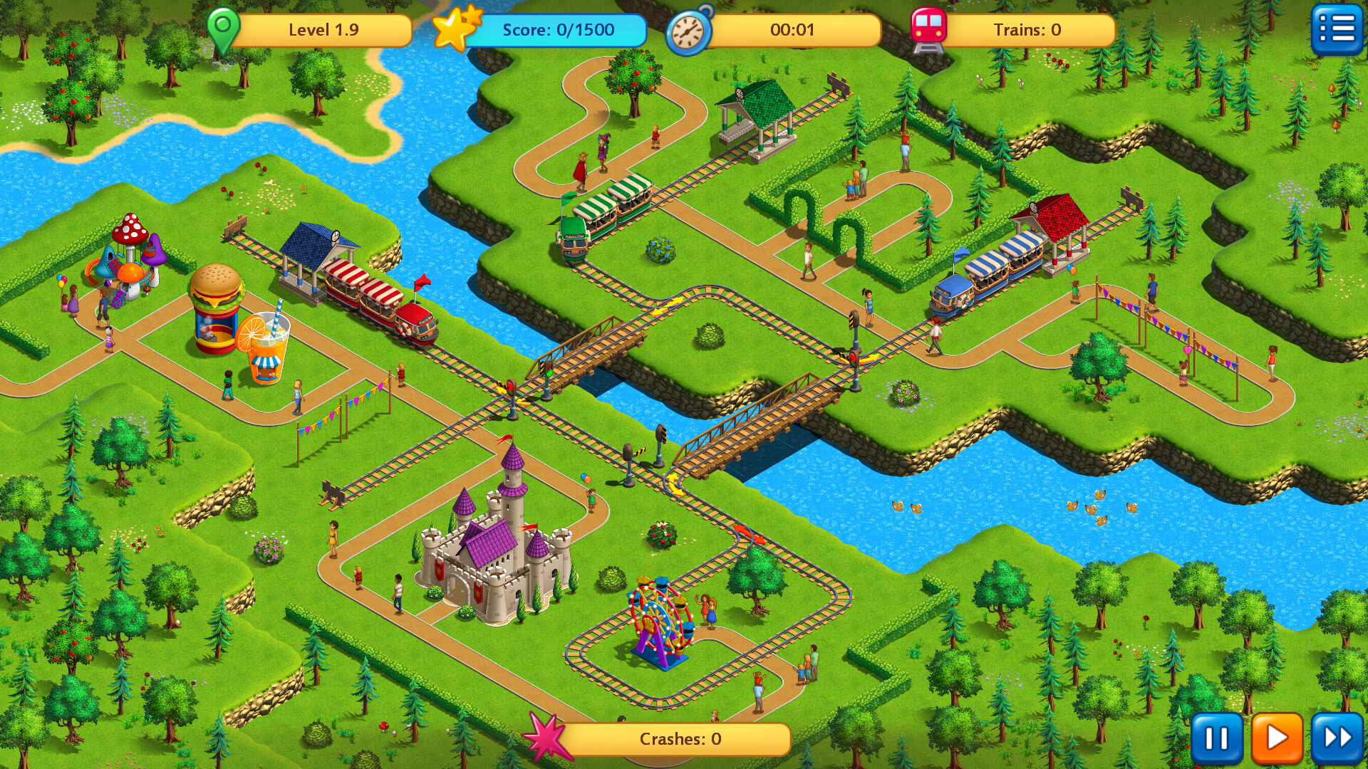 Railway Fun: Adventure Park