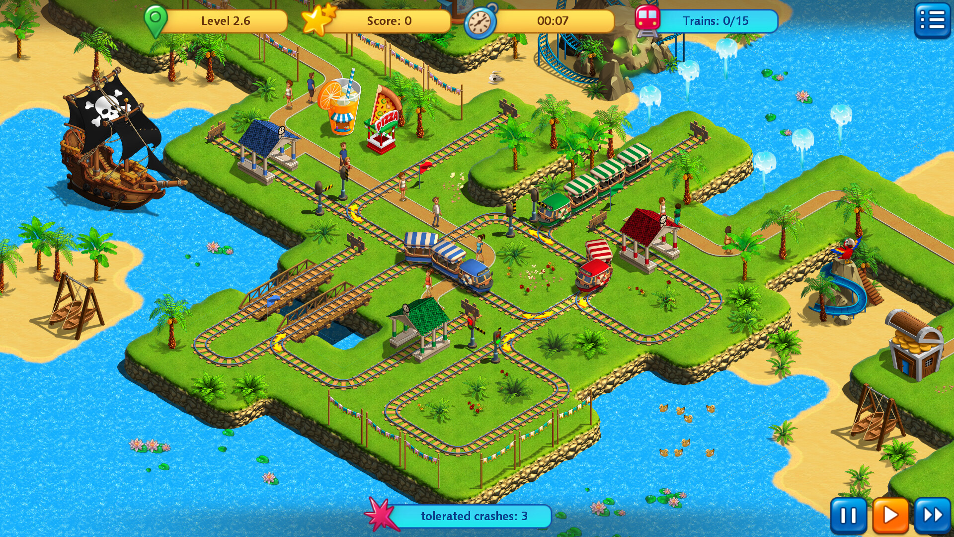 Railway Fun: Adventure Park