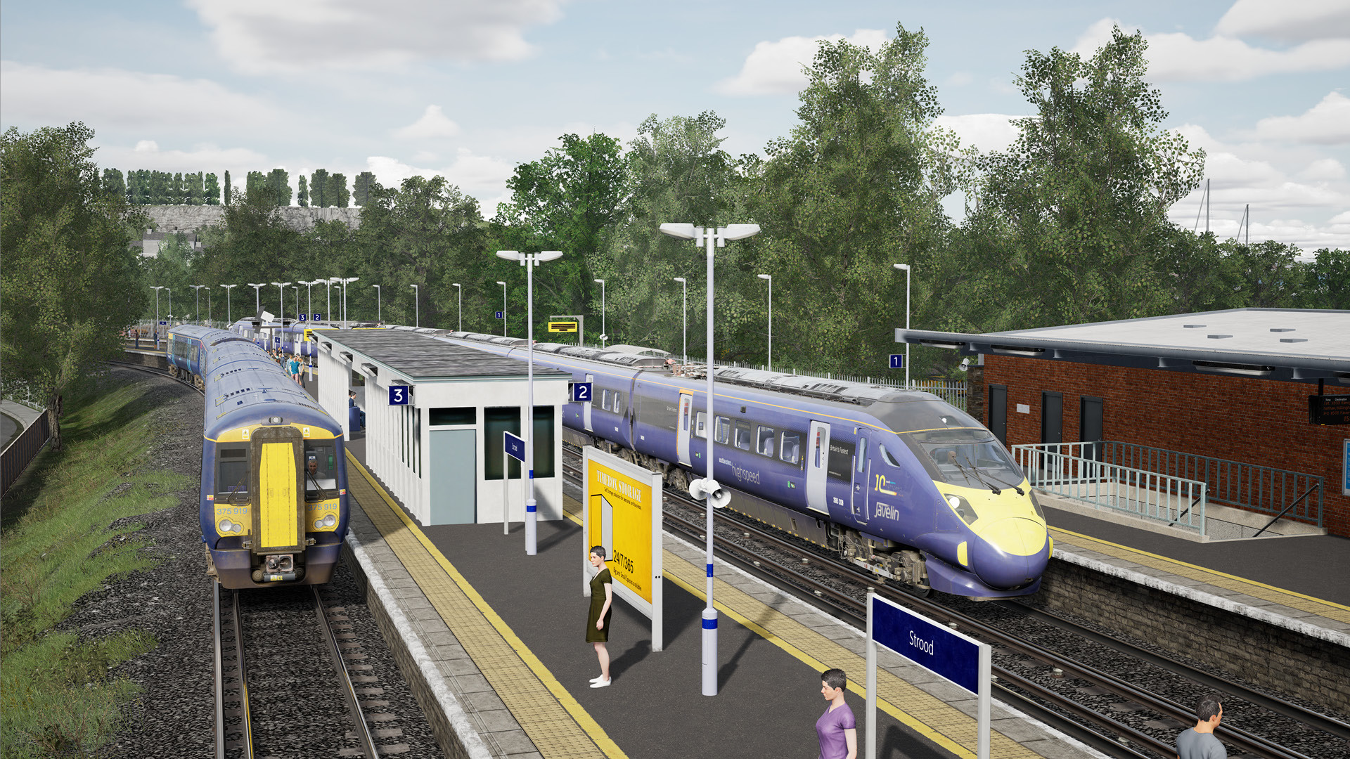 Train Sim World 3: Southeastern Highspeed – London St Pancras: Ashford Intl &amp; Faversham Route