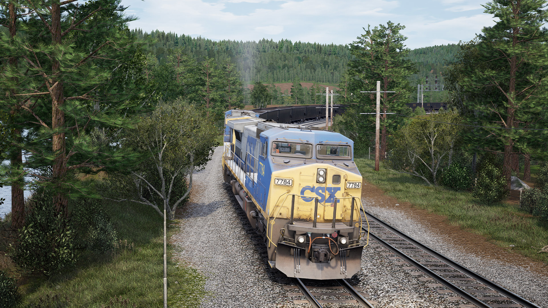 Train Sim World 3: CSX C40-8W Loco