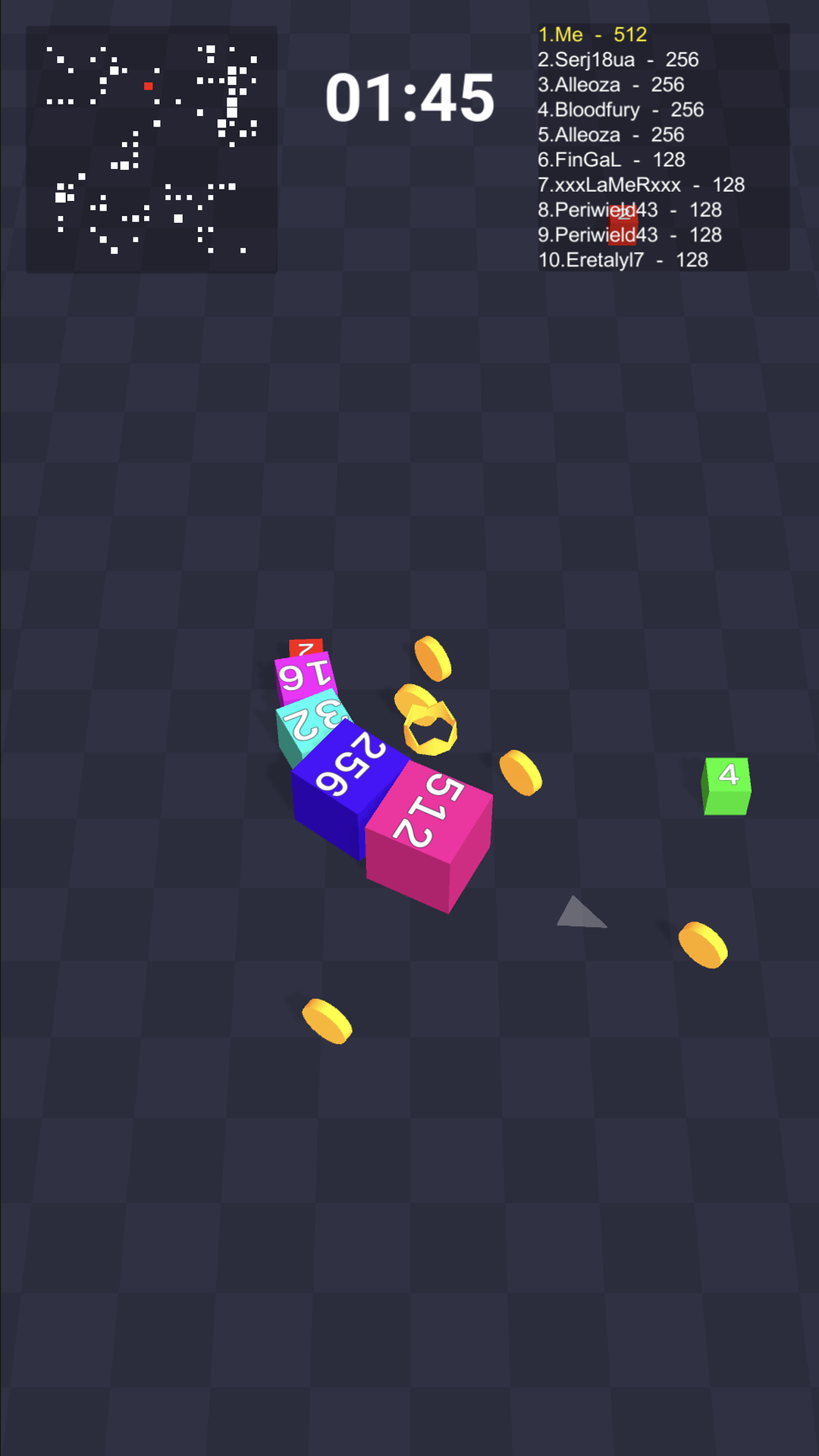 Cube Arena 2048: Merge Numbers