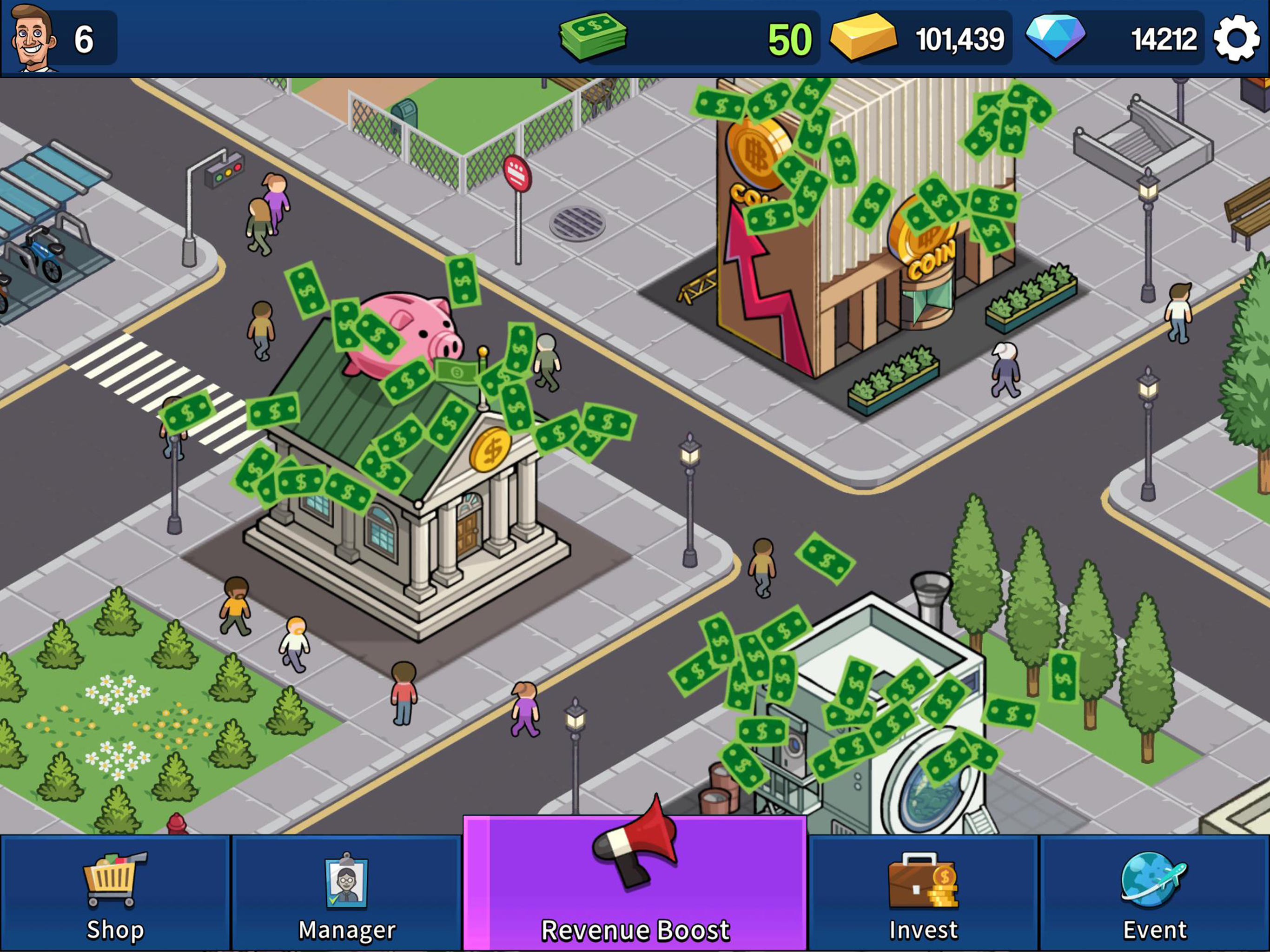 Idle Billionaire Tycoon