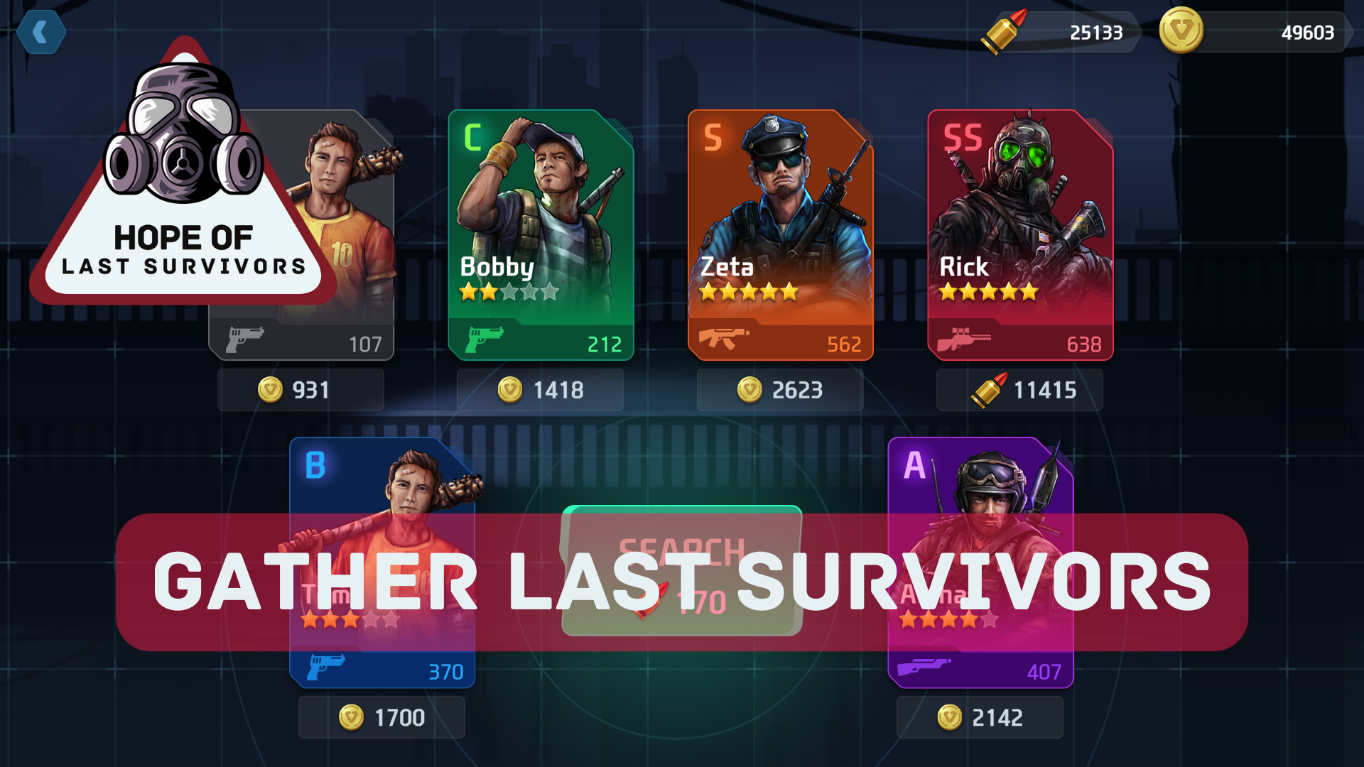 Hope of Last Survivors: Game