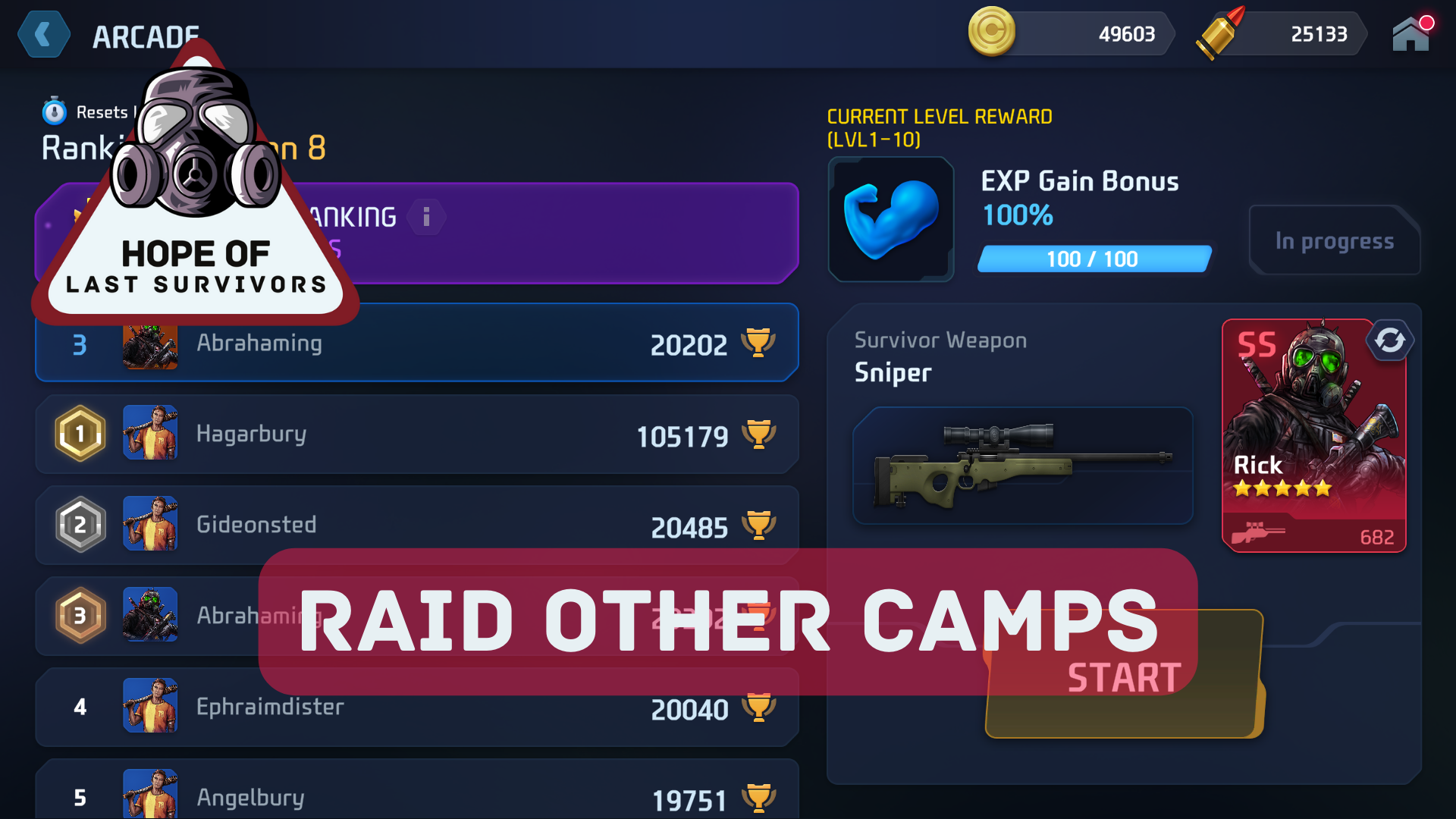 Hope of Last Survivors: Game