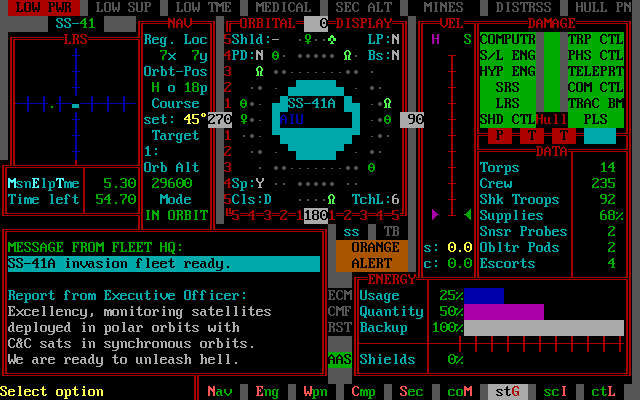 Star Fleet II: Krellan Commander