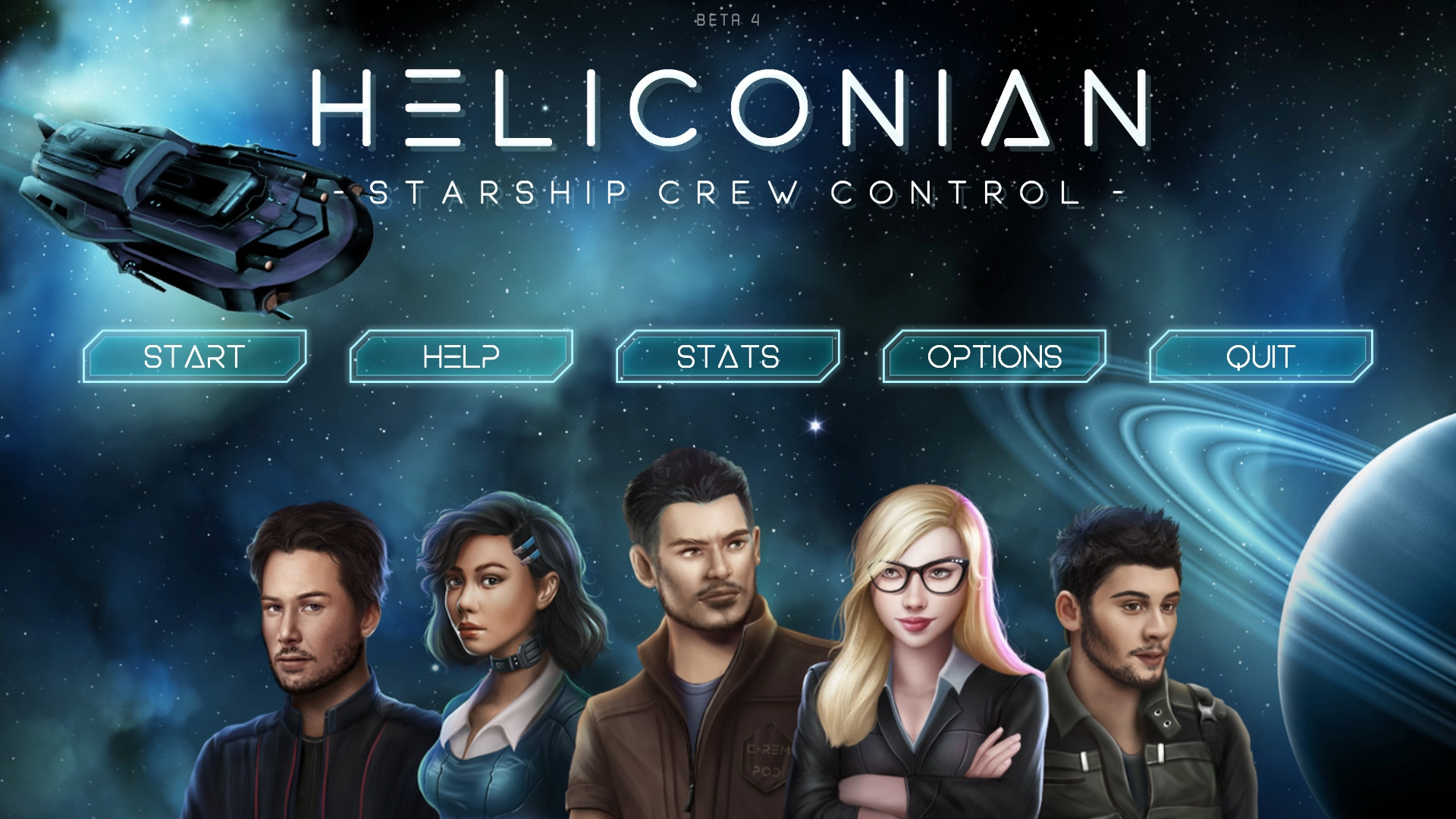 Heliconian: Starship Crew Control