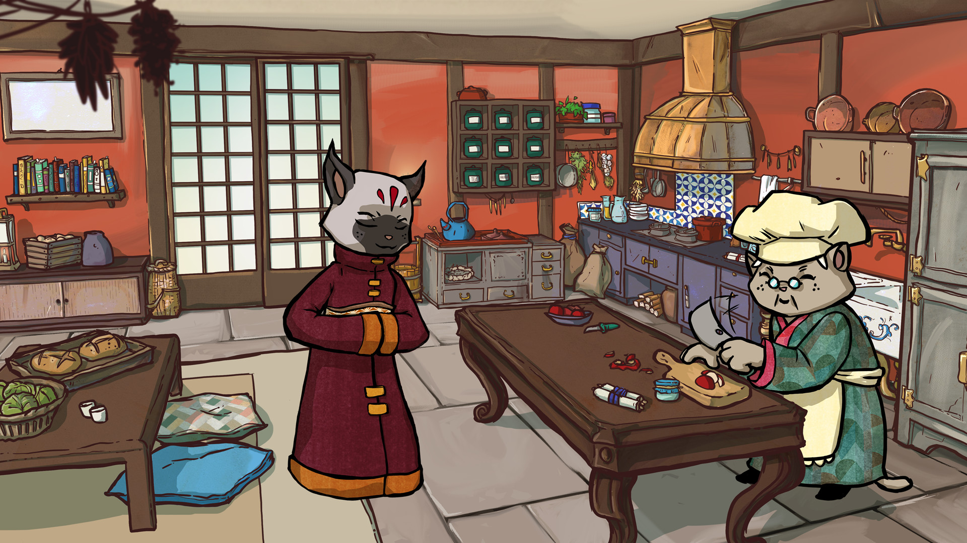 A Peculiar Adventure on Bast