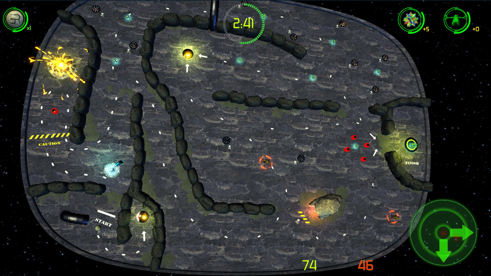 Escape from the Marble Monster