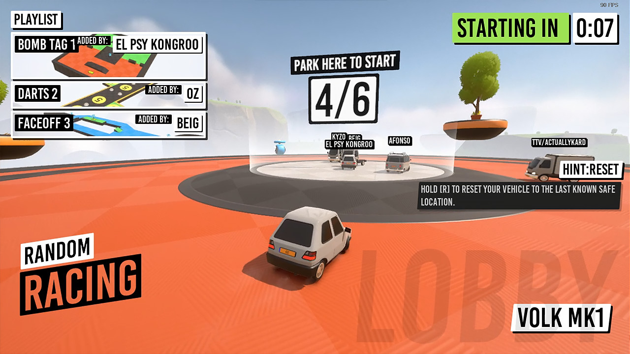 Random Racing
