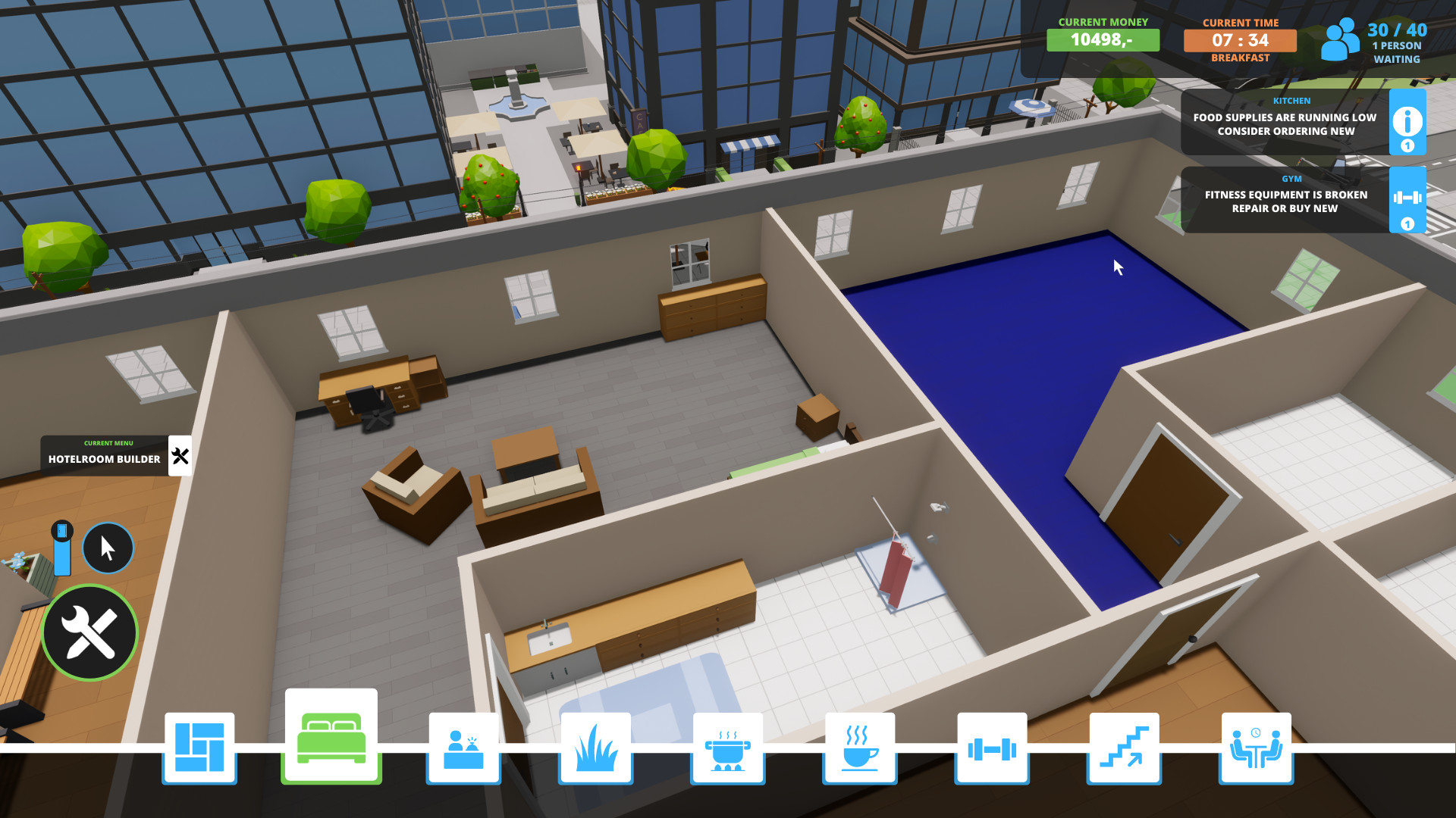 Hotel Management Simulator