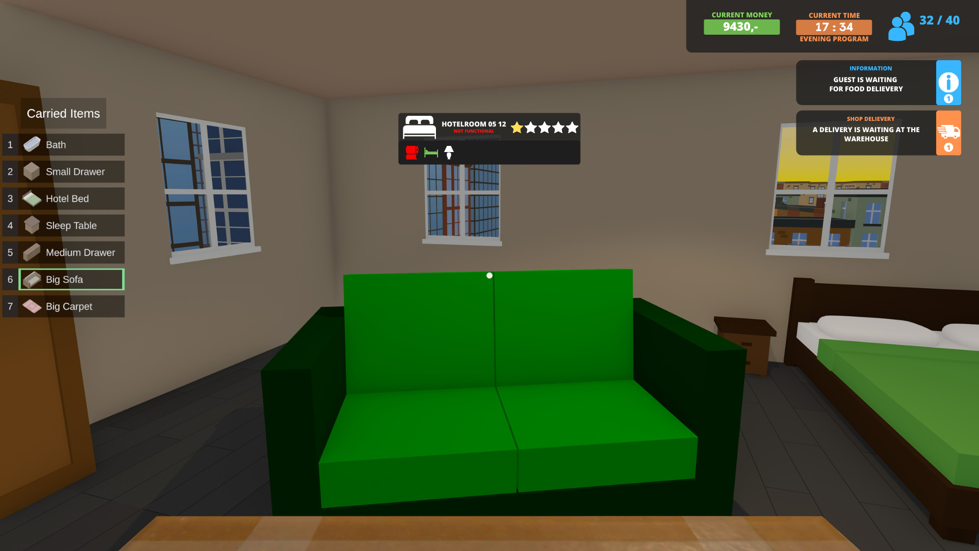 Hotel Management Simulator