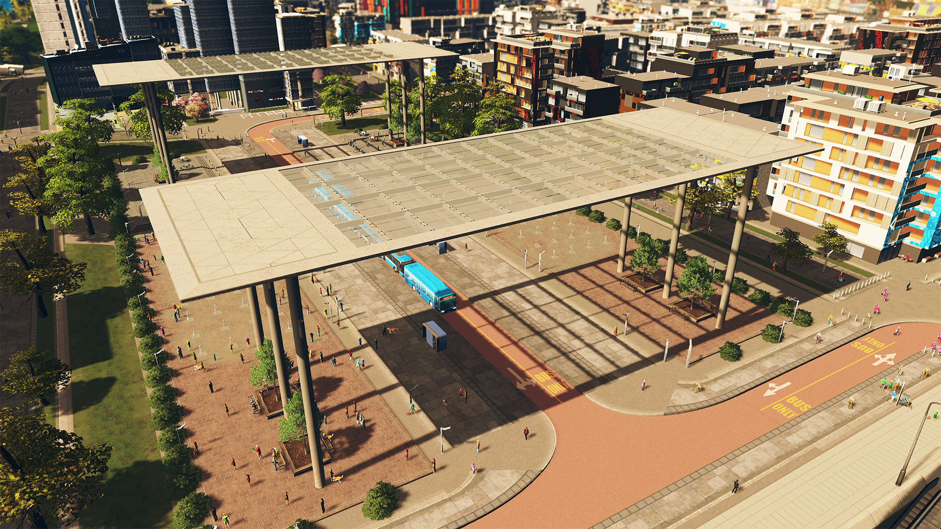 Cities: Skylines – Plazas &amp; Promenades