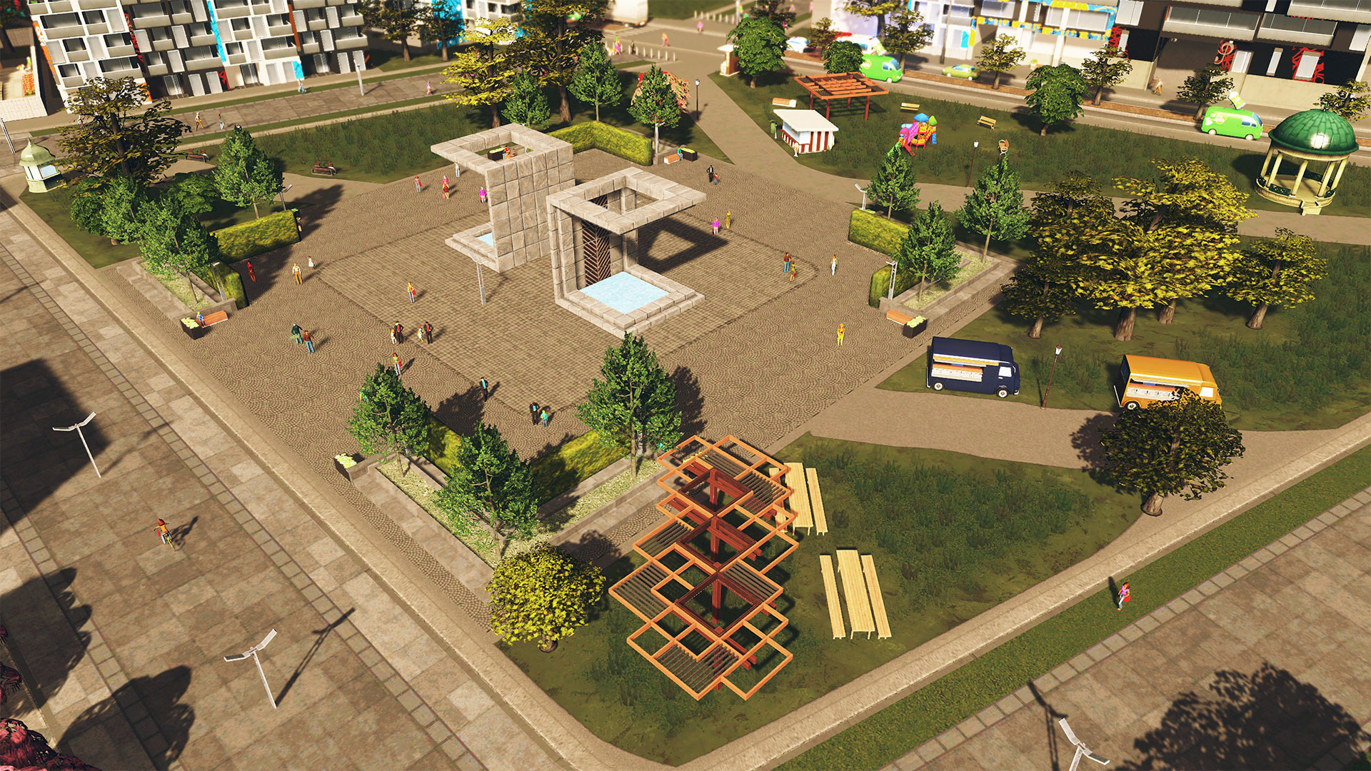 Cities: Skylines – Plazas &amp; Promenades