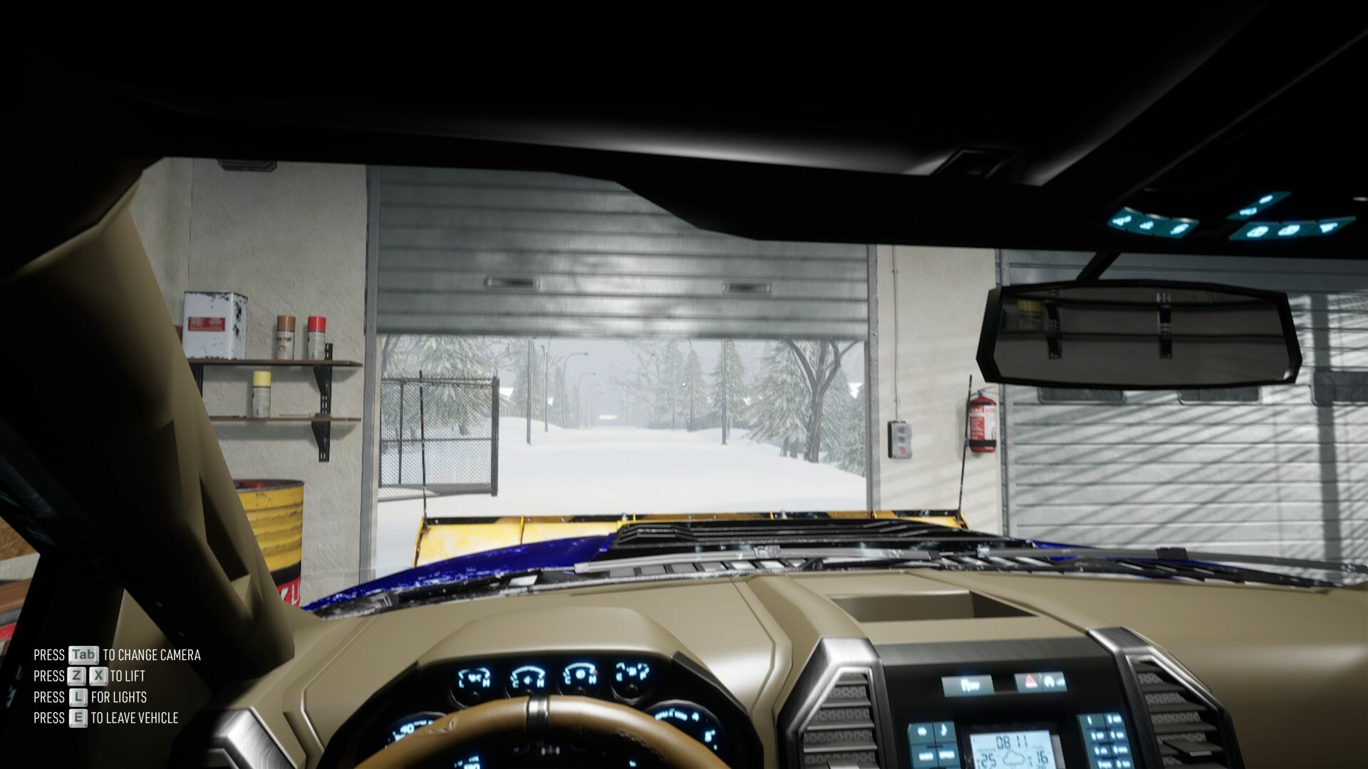 Snow Plowing Simulator