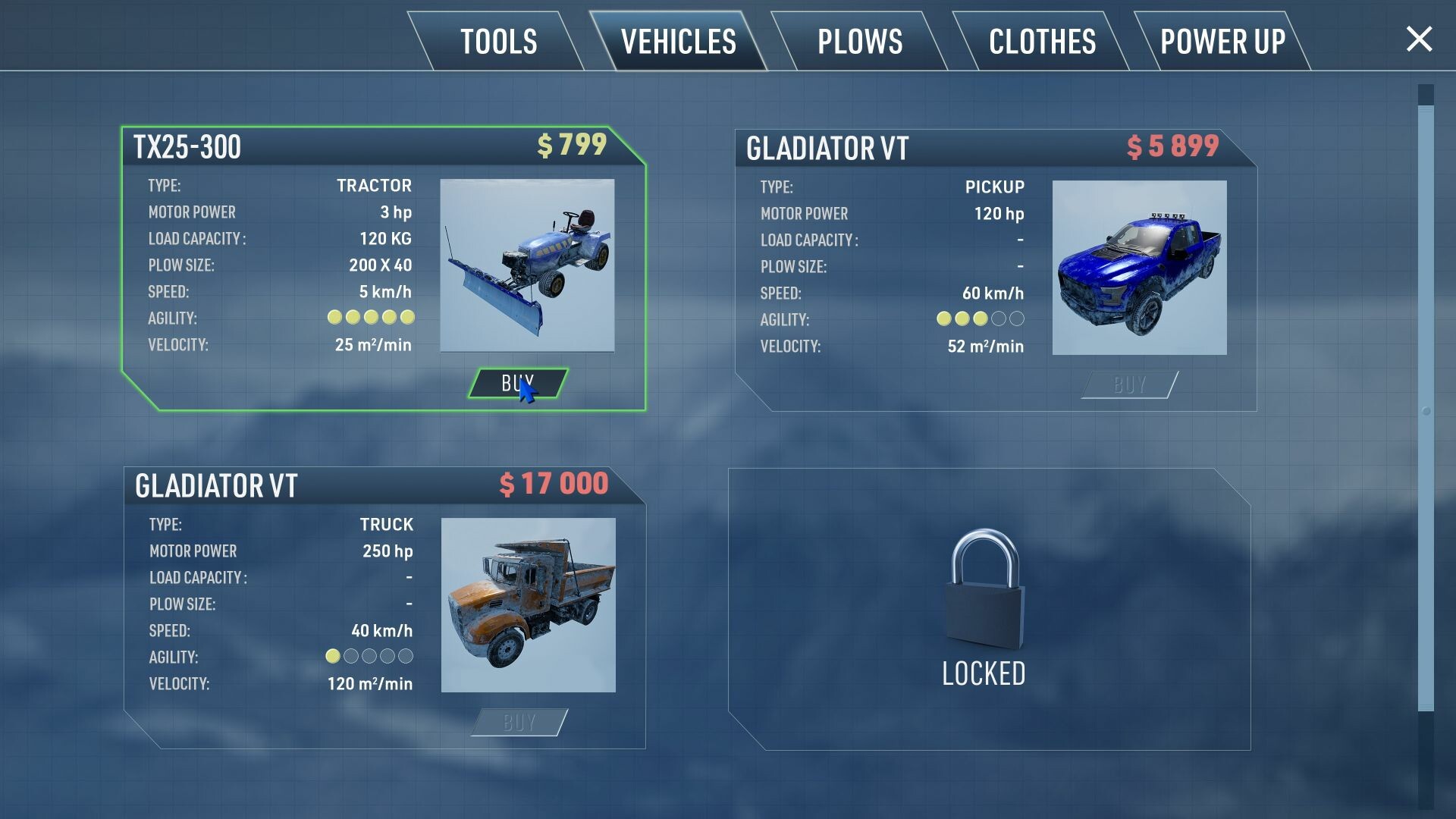 Snow Plowing Simulator