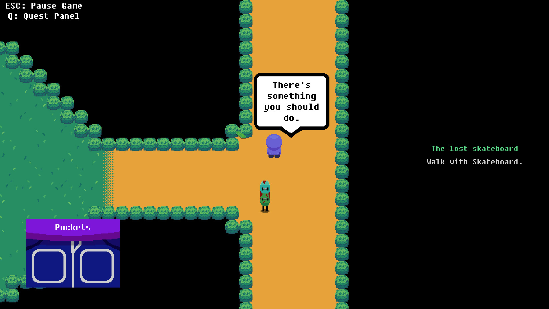 A Smooth Game Unlike Life