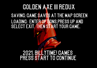 Golden Axe III Redux