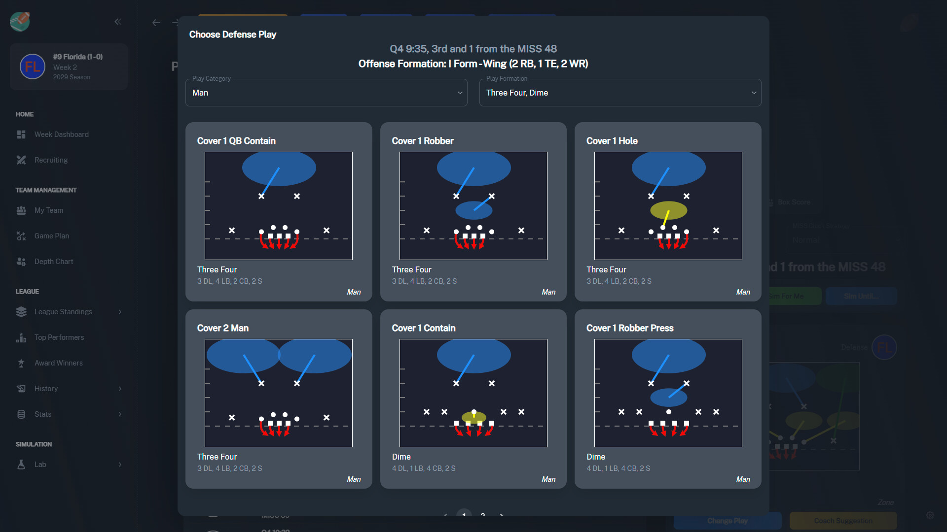 Football Coach: College Dynasty