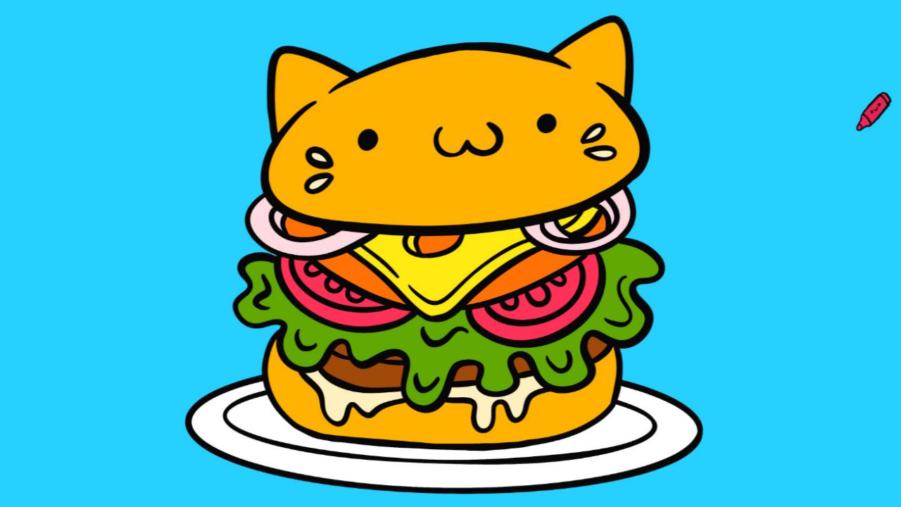 Draw and Color: Kawaii